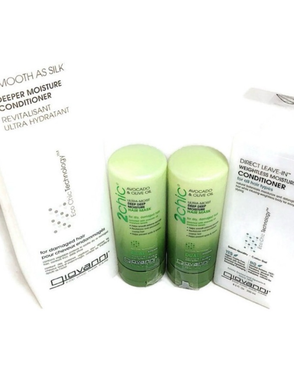 GIOVANNI 2chic Avocado & Olive Oil Deep Moisture Hair Mask Leave in Conditioners